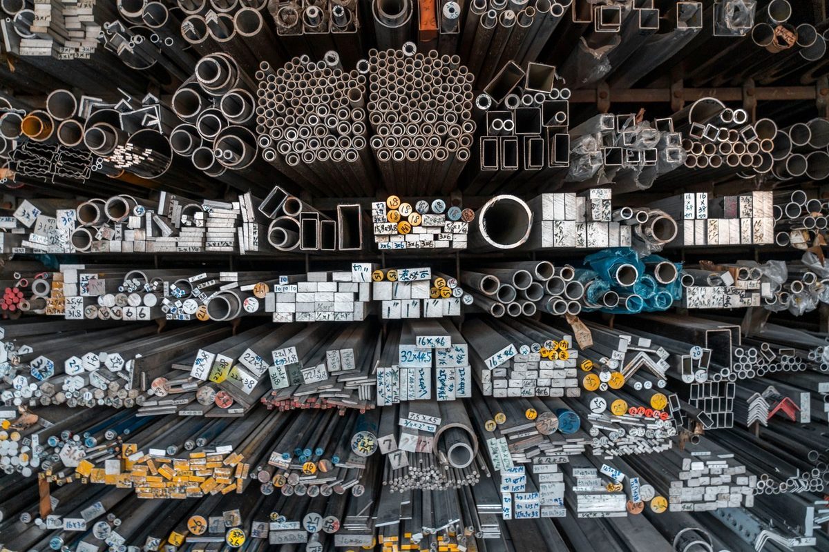 Epoxy coated industrial machinery parts
